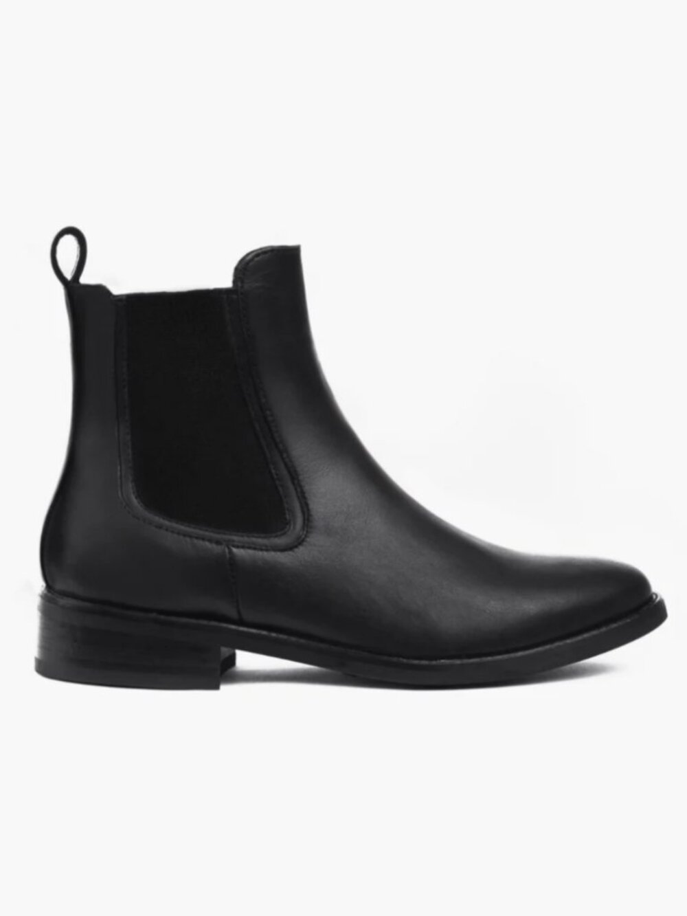 NEW Thursday Women's Duchess Leather Chelsea Boots in Black 12